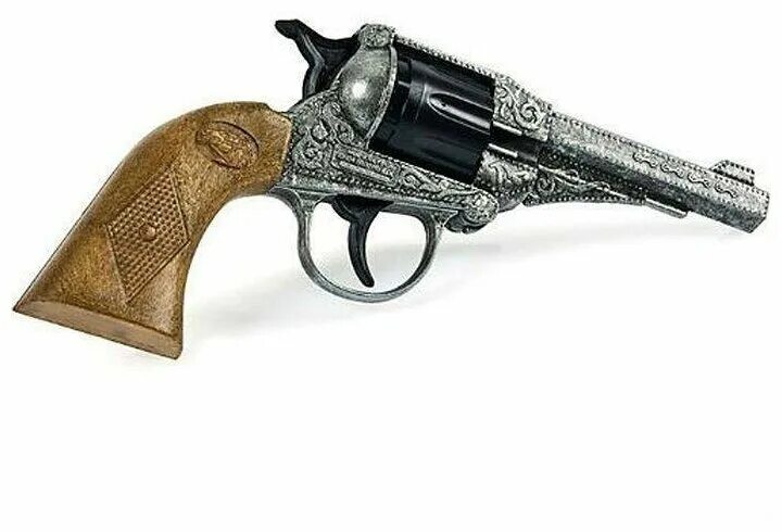 Gonher смит-38. кольт модель 1862 револьвер. револьвер ковбоя gonher 25 см сталь. пистонный револьвер revolvers toys 203. ) черный 25.