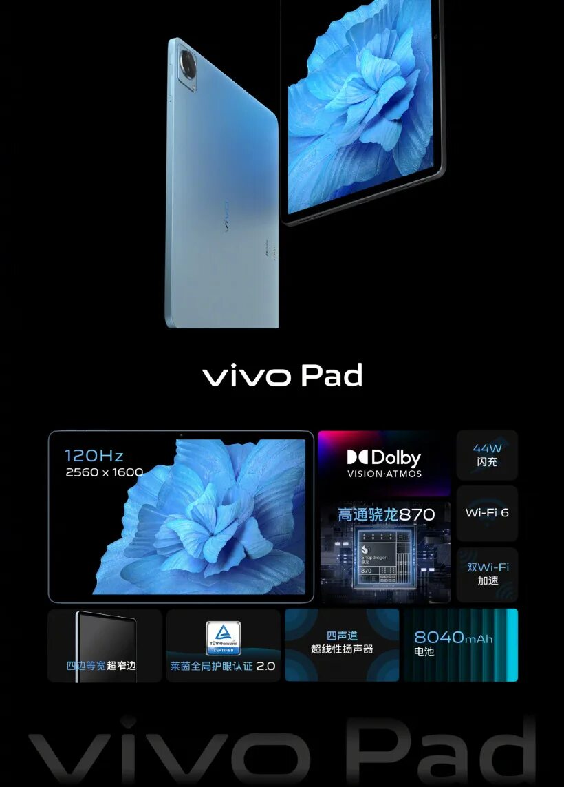Планшет vivo Pad. Vivo Pad 3 Pro. Планшеты vivo процессор. Snapdragon 870 тротлинг. Vivo pad 3