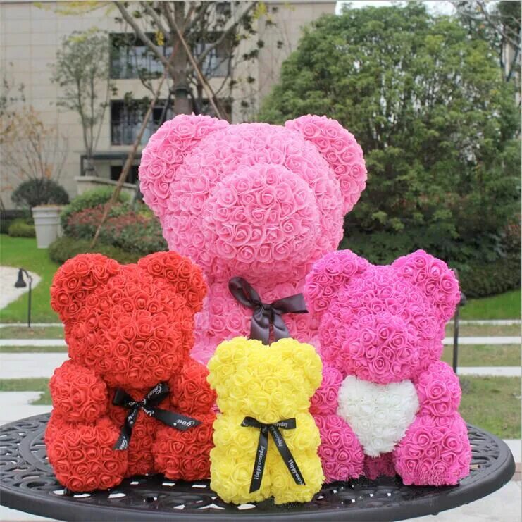 Медведь из роз. Розовый мишка из цветов. Подарочный мишка из розочек. Подарок мишка из цветов.