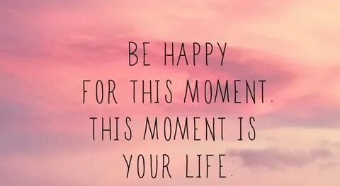 Be yourself be happy