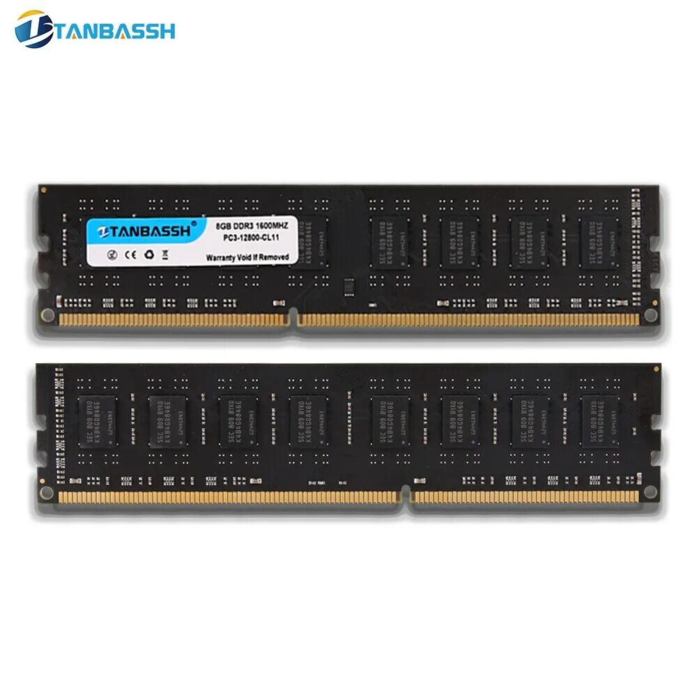 Офисная оперативная память. TANBASSH ddr3 1600mhz 2x8gb. TANBASSH. Ddr2 4gb одной планкой для Intel купить.