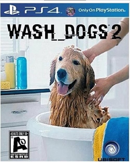 I washed up