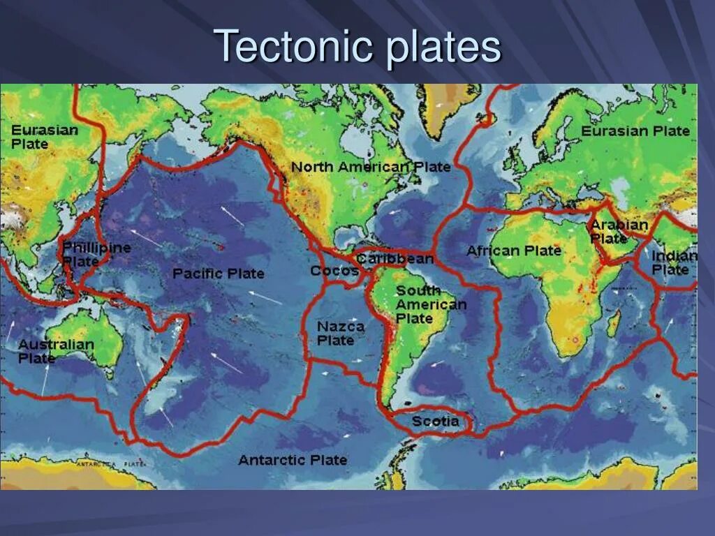 Тектонические плиты землетрясение. Карта тектонических плит и разломов. Разломы литосферных плит карта. Плиты земной коры землетрясения