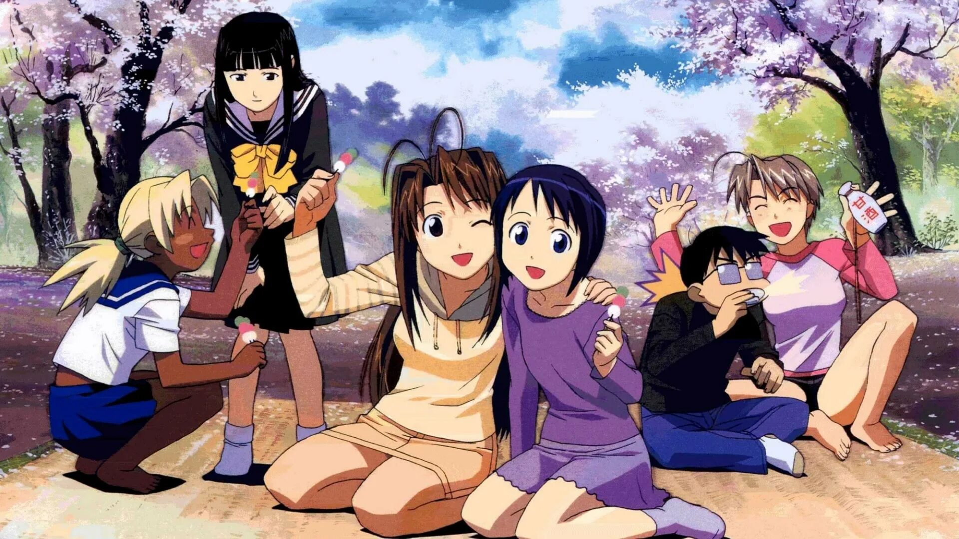 Love hina. Любовь и Хина / Love Hina.