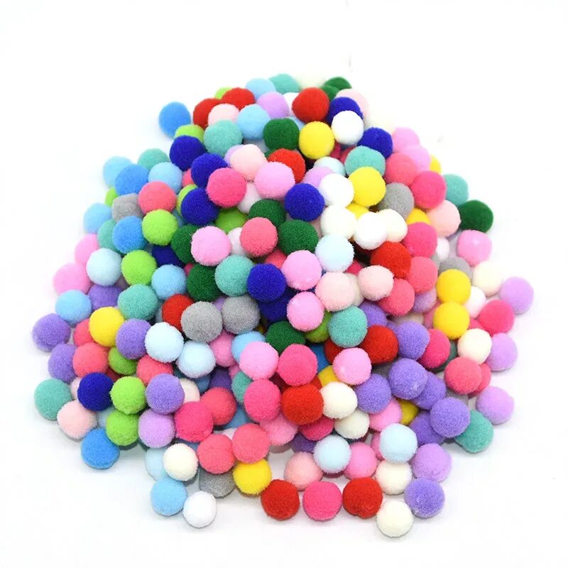 Маленькие мягкие шарики. Разноцветные помпоны. Мягкие шарики для рукоделия. Разноцветные мягкие шарики. Мягкие шарики купить