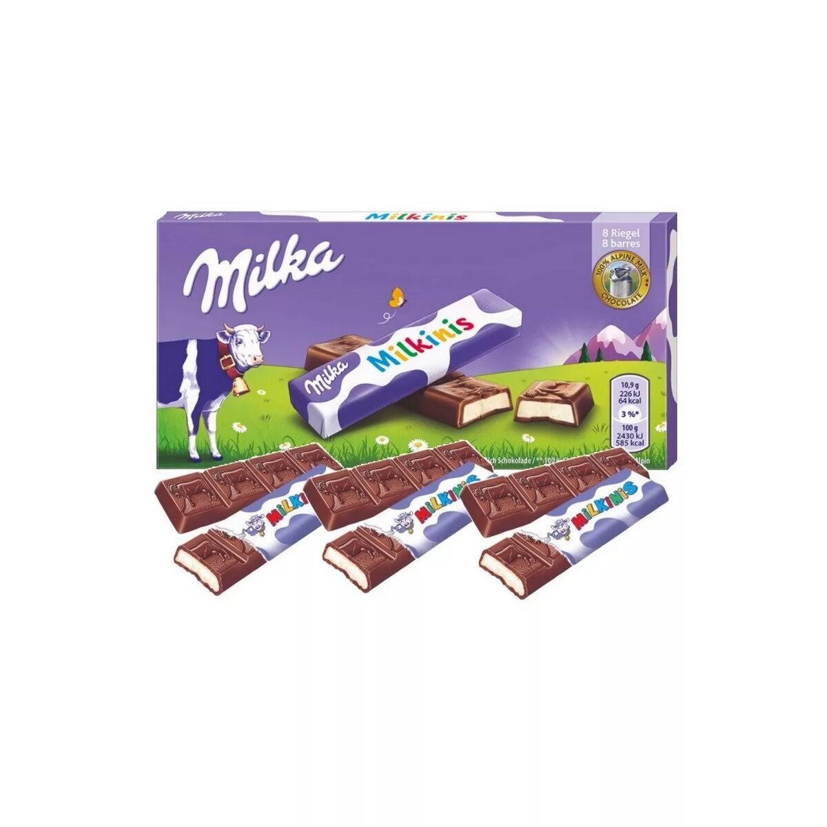 Шоколад Милка - Милкинис Стикс 87.5 гр. Шоколадная плитка Milka milkinis Sticks big 87,5г. Шоколад Милка - Милкинис Стикс 43.75 гр. Молочный шоколад Милка Milka milkinis 87,5 грамм. Продукты милки