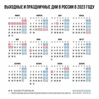 Хорошие дни ноябрь 2023