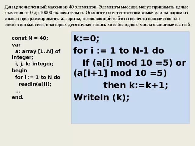 Сумма соседних элементов массива. Элементы массива. Элементы целочисленного массива. Целочисленный массив integer. Замена элементов массива.