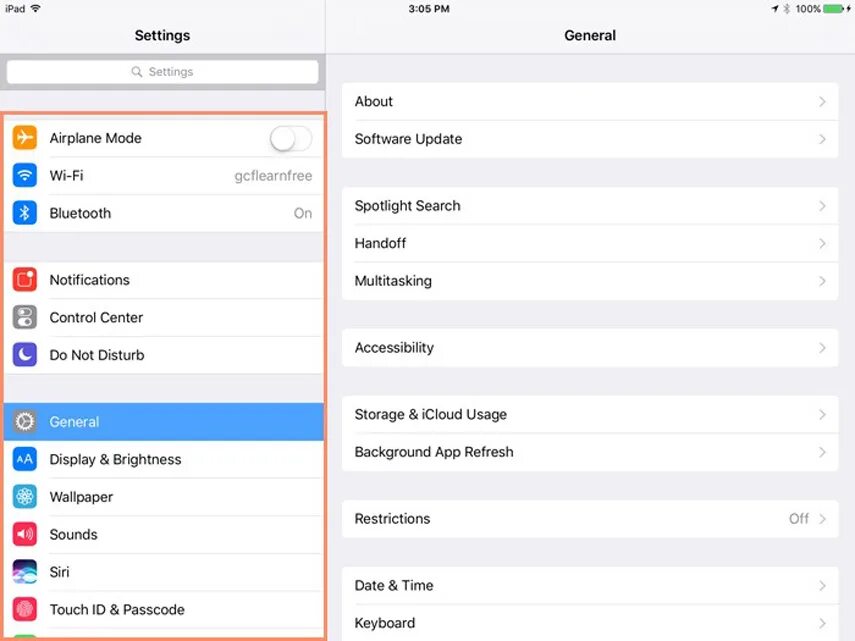 Ios setting. MDM профиль на IPAD. Меню настроек на айпаде. Device Management в айфон. Settings IOS IPAD 7.