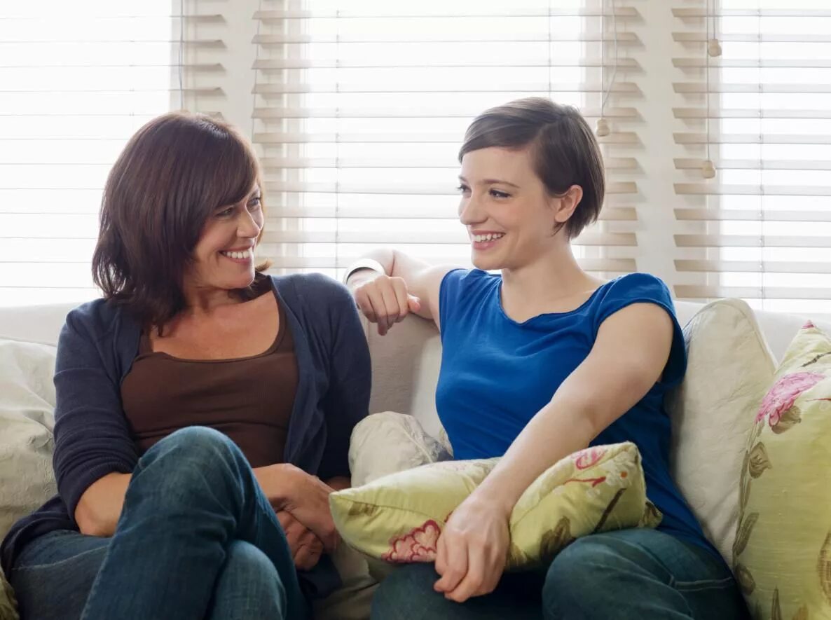 Mums daughters. Talking to mother. Mother and daughter talk. Mum and daughter ask for permission. Mom and daughter talking about problems.