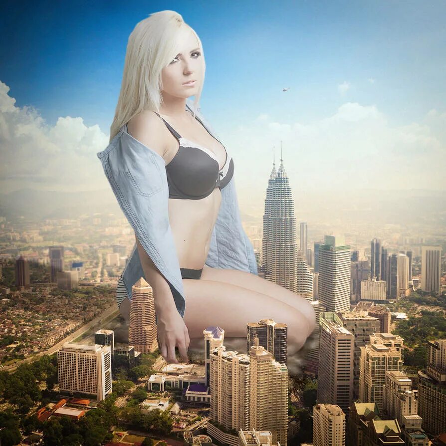 Giantess vr. Великанша Клэншид.