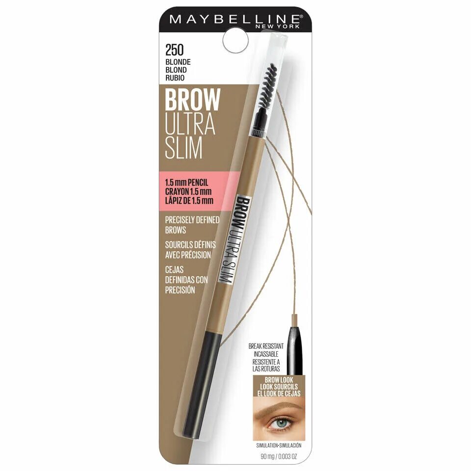 Brown Ultra Slim Maybelline. Механический карандаш для бровей мейбелин. Maybelline New York карандаш для бровей "Brow Ultra Slim". Карандаш для бровей мейбелин Brown.