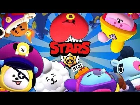 Bts brawl. Скины Браво старс бт21. Bt21 Браво старс. Bt21 скины БРАВЛ. BTS 21 БРАВЛ.