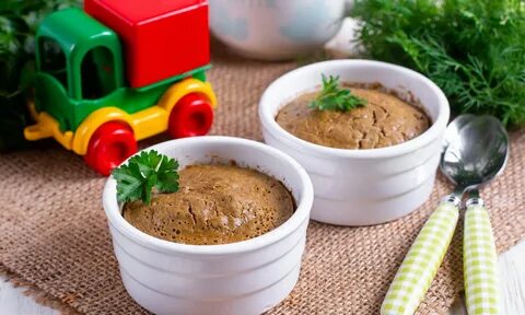 Детское мясное суфле