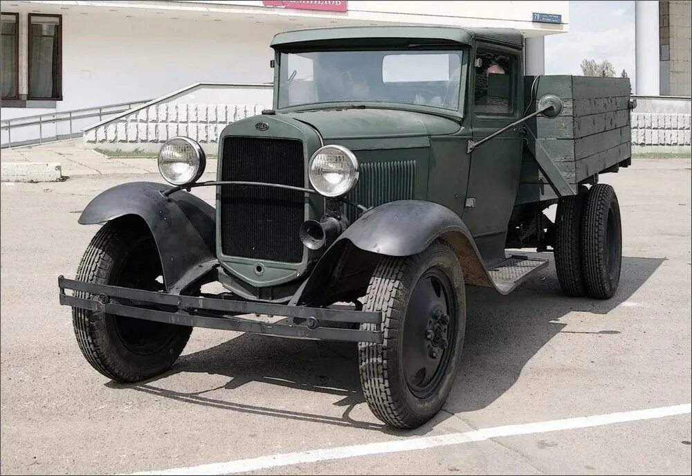 Купить полуторку. Грузовик полуторка ГАЗ-АА. Полуторка машина ГАЗ АА. ГАЗ АА 1932 года. ГАЗ АА полуторка Форд.