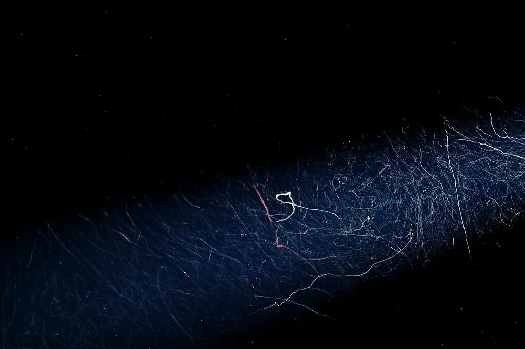Performance particles. Speed particles. particles beam.