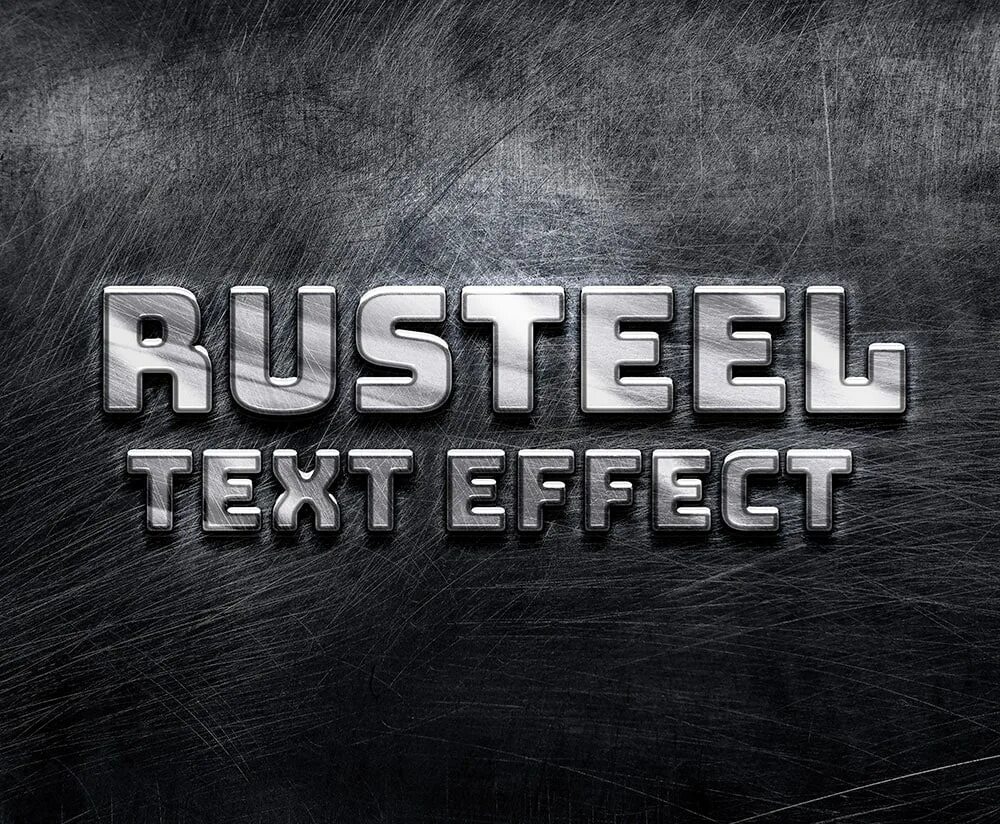 Text effect psd
