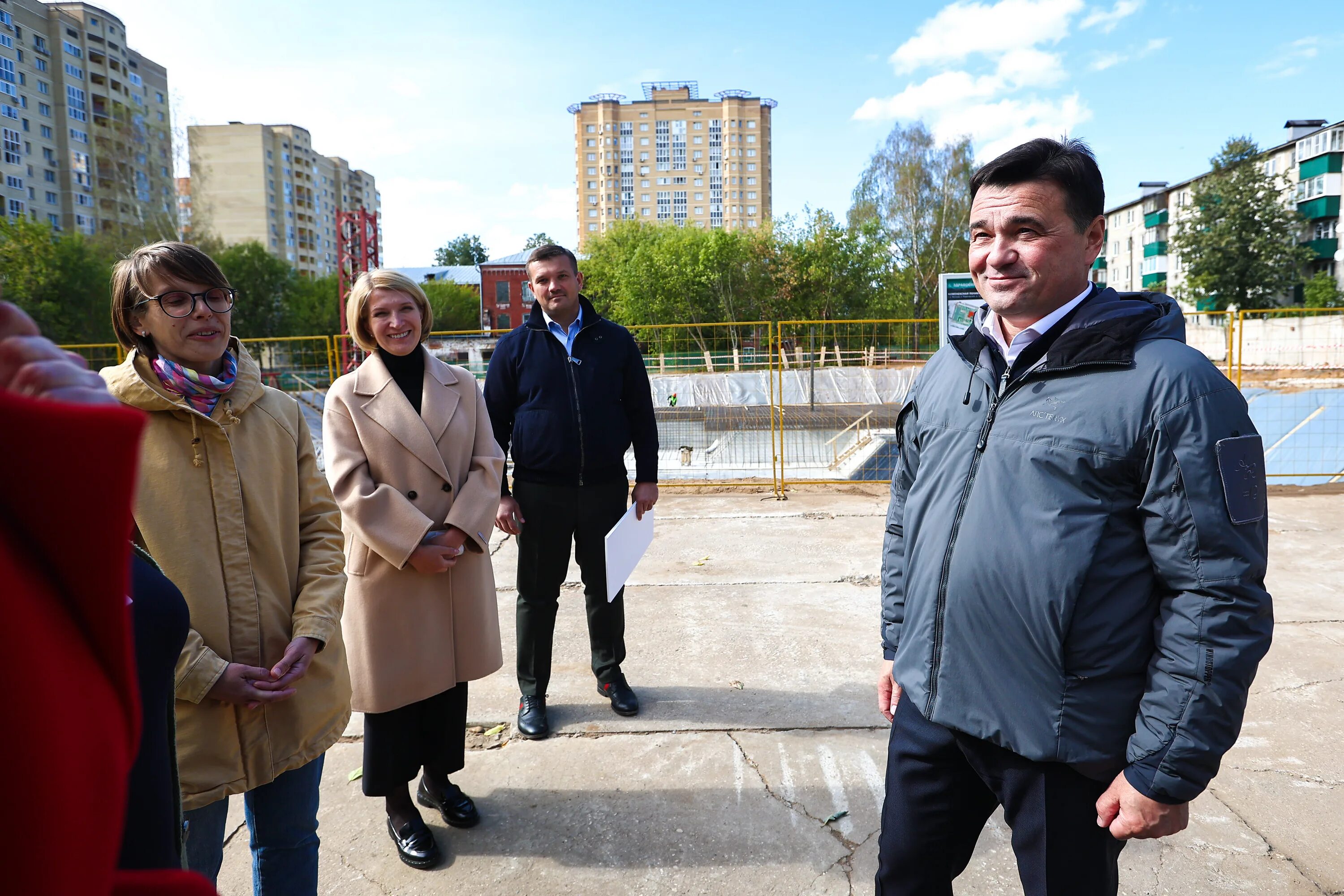 События в подмосковье сегодня последние новости. Губернатор в Мытищи поликлиника. Реконструкция микрорайона.