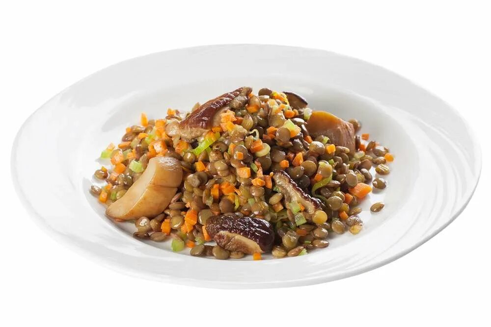 Гречка с чечевицей и грибами. Чечевица с курицей и овощами. Чечевичный гриб. Гречка с грибами вид сверху. Чечевица с курицей.