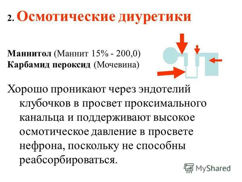 Механизм действия осмотических диуретиков. Механизм действия осмотических диуретиков фармакология. Маннитол осмотический диуретик. Осмотические диуретики маннитол. К группе диуретиков относится