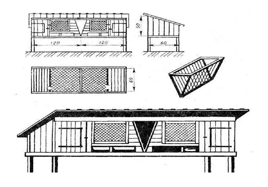 Размер клетки для кроликов с маточником схема. Кроличьи клетки Золотухина. Чертежи клеток для крольчатника. Кроличьи клетки чертежи. Фото чертежей клеток для кроликов