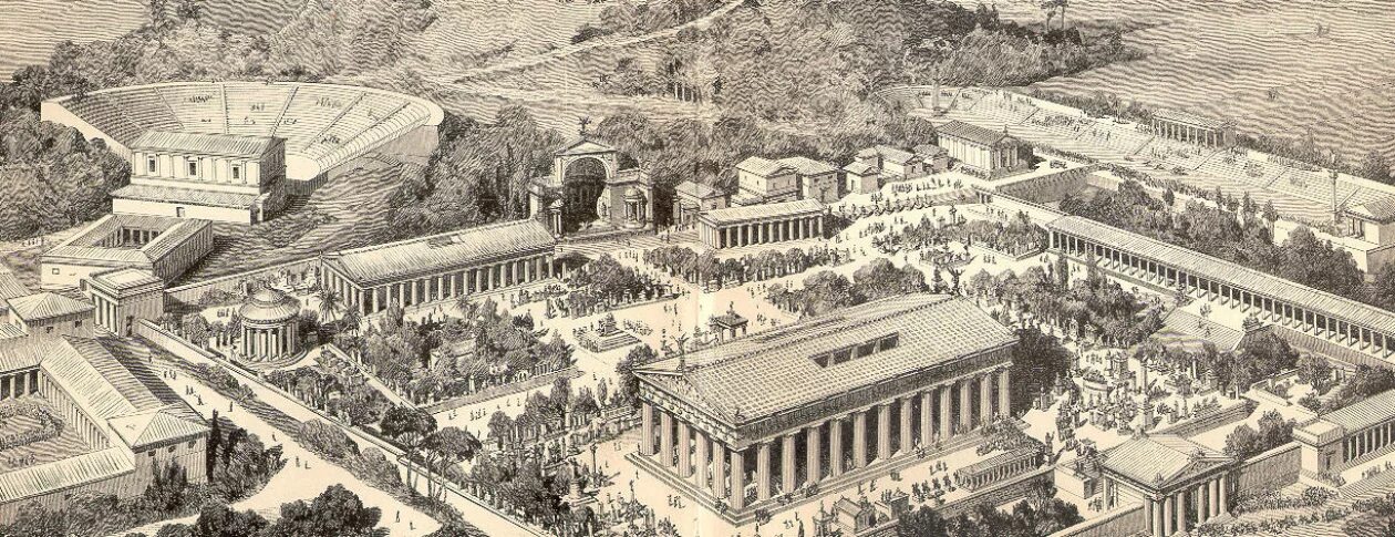 Амфитеатр эпидавр греция. Город олимпия в древней греции. Город олимпия в древней греции. Древний город олимпийских игр. Древняя олимпия место проведения олимпийских игр.