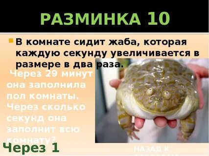 В комнате сидело задача