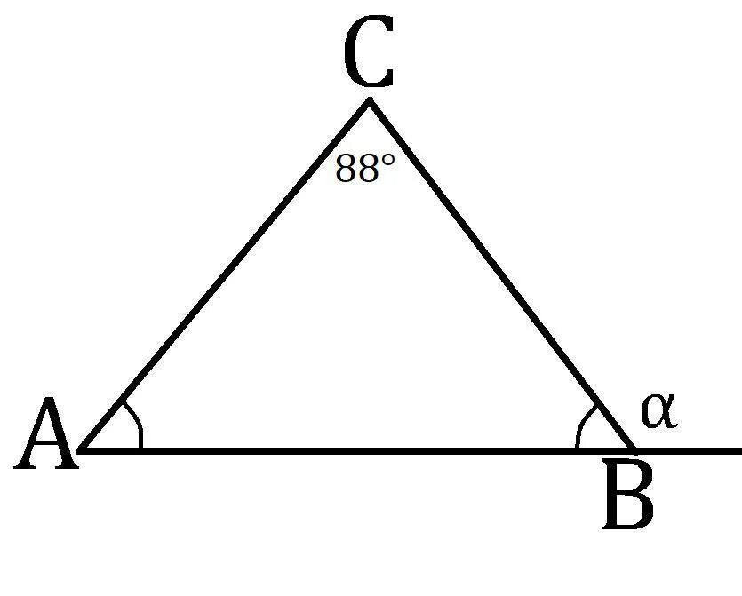 Сумма внутренних углов треугольника равна 180 верно. Углы у основания равнобедренного треугольника равны. Треугольник с углами 30 75 75 градусов равнобедренный. На рис 92 AC:CB:ab=3:4:5.
