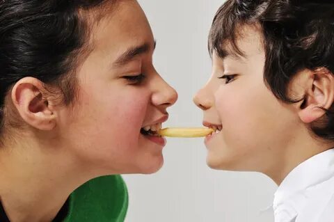 Sister eats