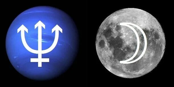 Знак планеты Нептун. Планета Нептун символ в астрологии. Нептун Планета в астрологии значок. Символ планеты Нептун. Символ нептуна