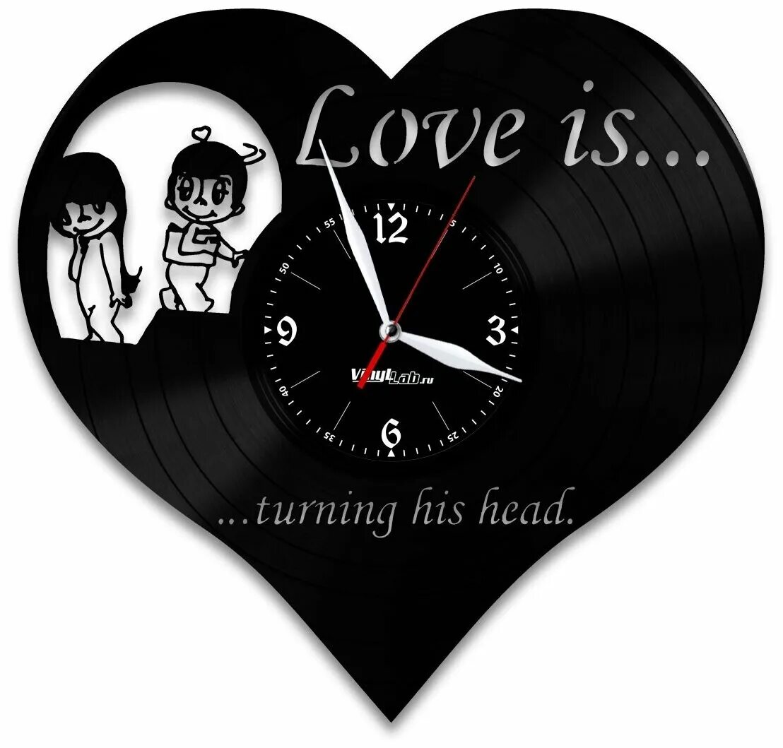 Love love. часы из виниловых пластинок любовь. Watch is love. Watch is love. часы настенные лев.