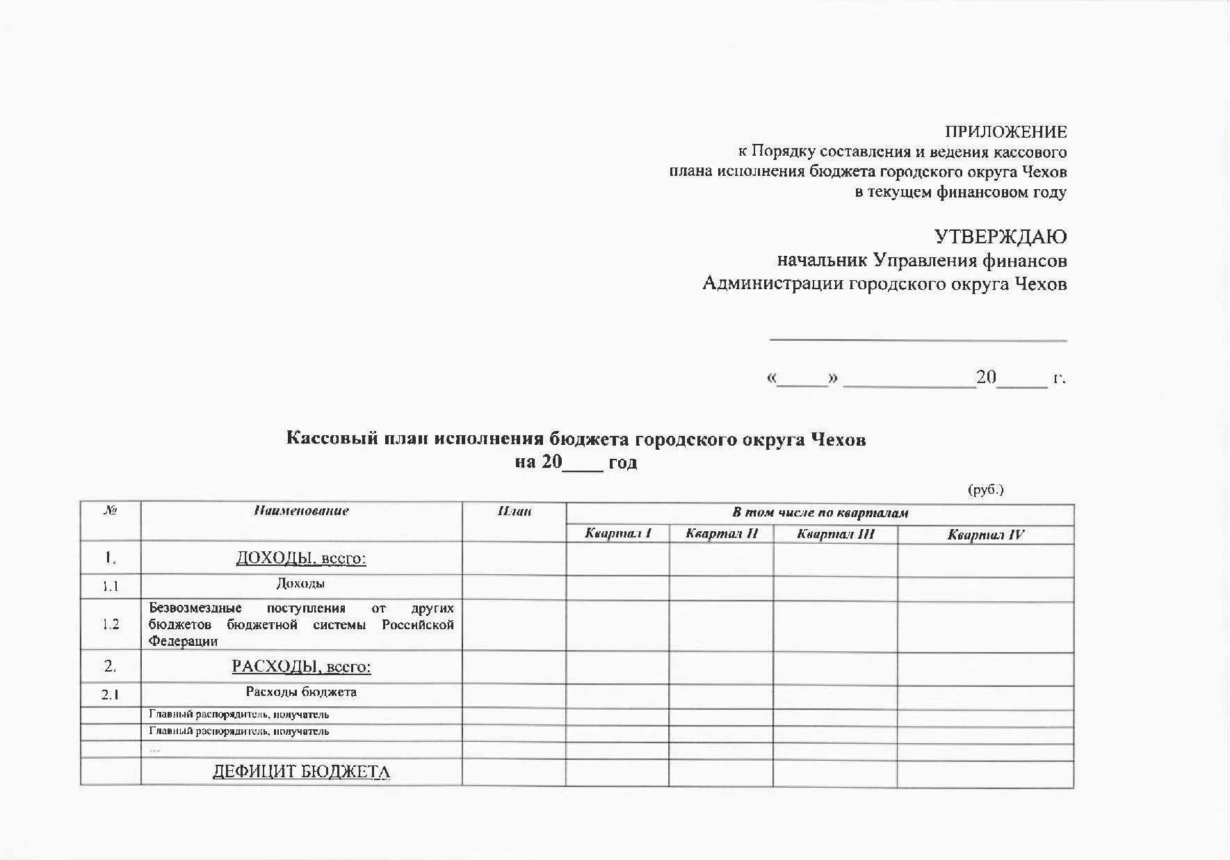 Приказ минприроды от декабря 2020. Кассовый план бюджетного учреждения. Кассовый план исполнения бюджета. Порядок составления и ведения кассового плана. Приложение к порядку составления и ведения кассового плана.