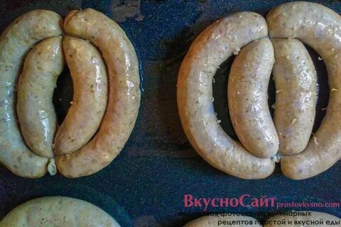 Приготовление колбасы из курицы и свинины
