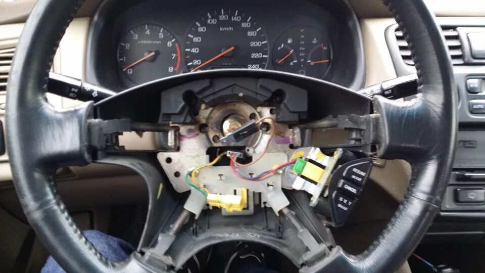 Замена руля - Honda Accord (6G), 2 л, 1999 года стайлинг DRIVE2