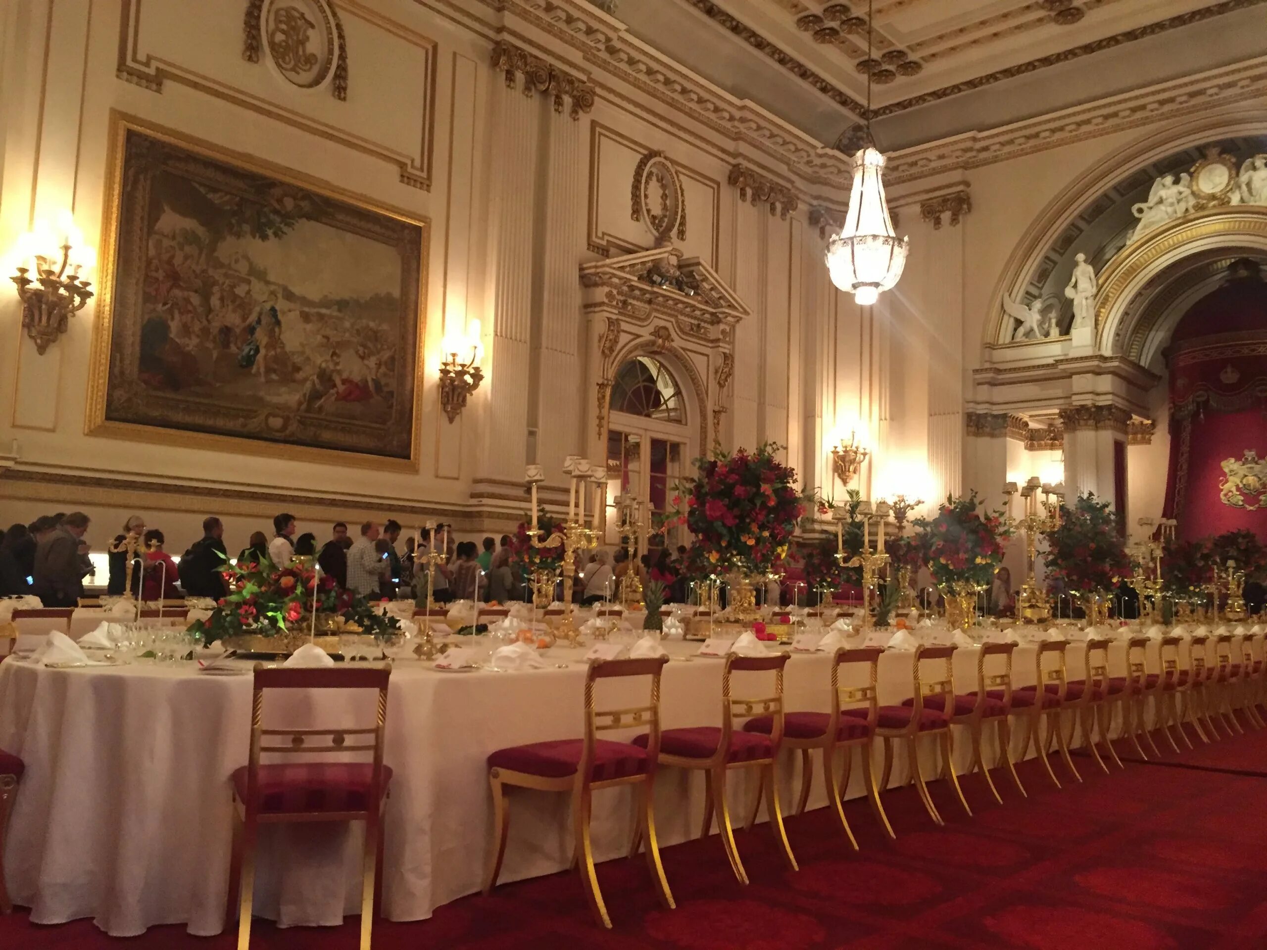 Buckingham palace was built for a king