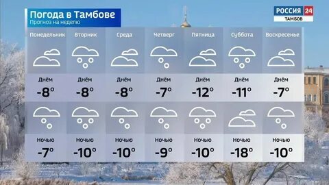 Погода на ноябрь 2024 в тамбове месяц