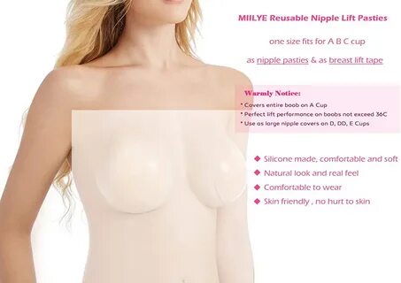 Cup A B C Silicone Nipple Covers. stick on breast covers. 