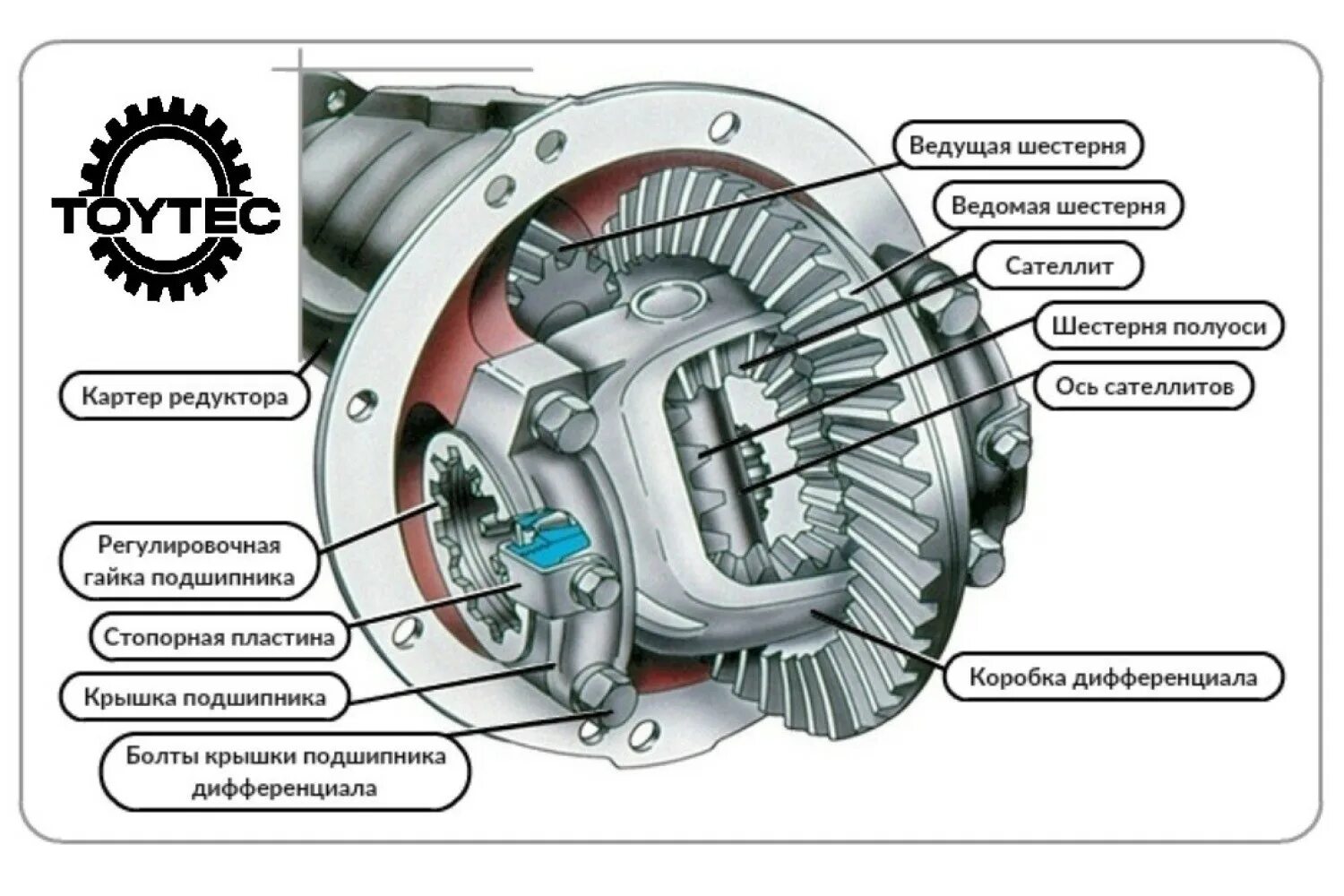 Гудит значение. Сателлит редуктора заднего моста ВАЗ 2107. Сателлит в редукторе заднего моста. Из чего состоит редуктор ВАЗ 2107. Устройство редуктора заднего моста автомобиля.