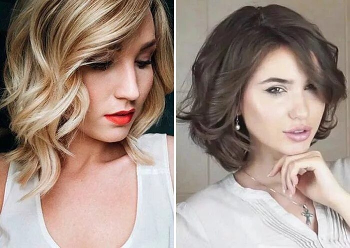 каре растрепанный боб. небрежные локоны. как сделать легкие локоны на каре. укладка кудри на каре. накрученные волосы на каре.