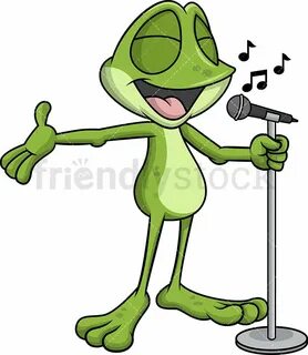 Frog sing
