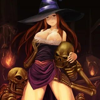 Big tits witch.