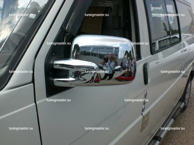 Зеркало транспортер т5. Накладки на зеркала т4 Фольксваген. Накладка на зеркало Фольксваген Транспортер т5. Хром накладки зеркал т4 Фольксваген. Накладки на зеркала Transporter t5 хромированные 2003-2005 год артикул.