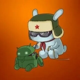 Андроид заяц в ушанке