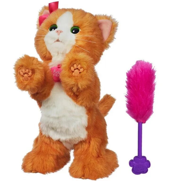 Игривый котенок FURREAL friends Дэйзи. Котенок Hasbro FURREAL. Hasbro FURREAL Daisy. Интерактивная игрушка Дэйзи игривый котенок FURREAL friends a2003. Хочу купить игрушки