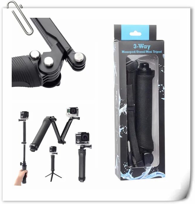Монопод штатив gopro 3 way. Sideways grip. Монопод штатив gopro 3 way. Монопод-штатив gopro 3-way 2. 0 grip/arm/tripod (afaem-002).