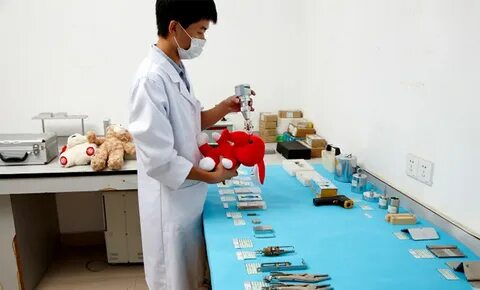 Testing toys