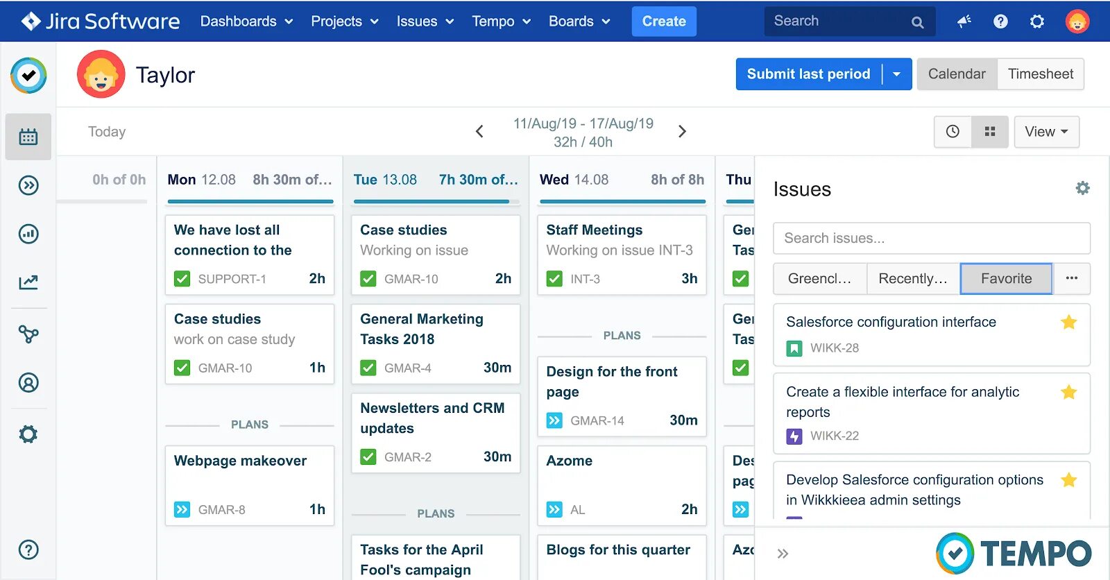 Таймшиты в Jira. Джира Интерфейс. Темпо Джира. Tempo Timesheets.