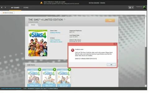 Скачиваем sims 4 update