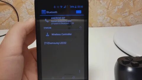 Подключение джойстика ps4 к телефону