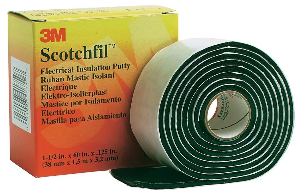 Лента 3m 7000006089. 3м Scotch electrical Insulation Putty. Мастика электроизоляционная 3м Scotchfil, 38 мм х 1,5 м. Изолента мастичная 3м. 38 мм в м